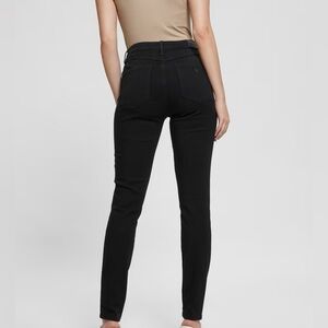 Guess Classic 1981 Skinny Distressed Black Jeans | 25